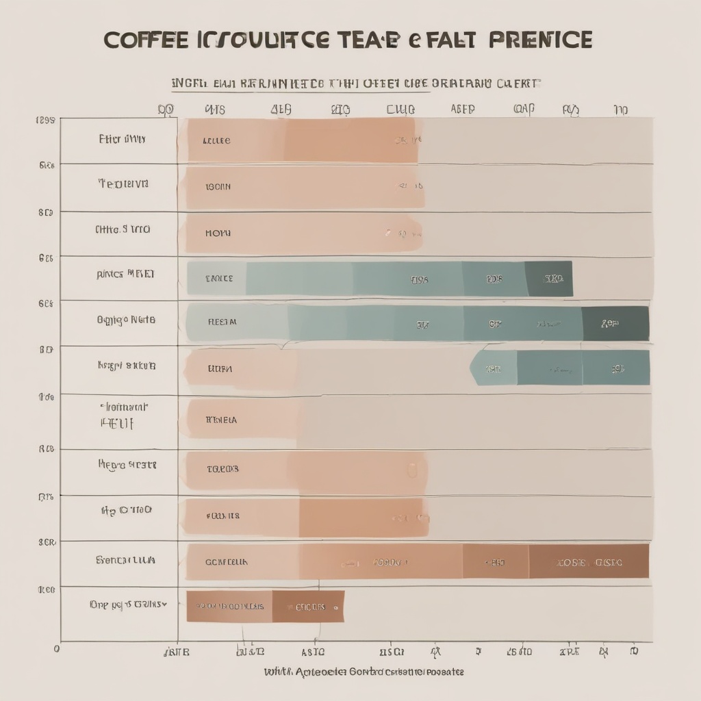 Graph showing coffee vs tea preference